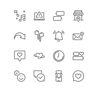 Sosyal Medya Icon set hattı