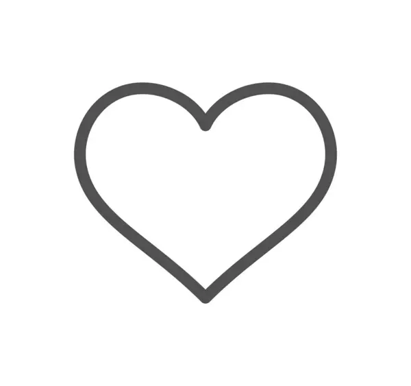 Aşk vektör simgesi dizaynlı kalp