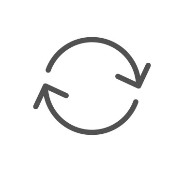 ok simgesi beyaz arkaplanda izole edildi