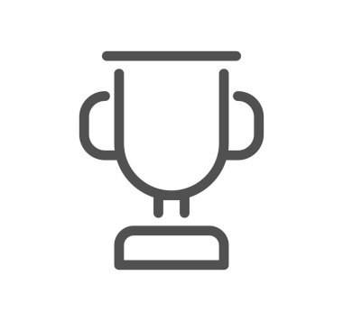 Beyaz arkaplanda bir ödül simgesi