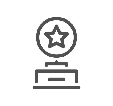 Beyaz arkaplanda hatıra simgesi izole edildi 