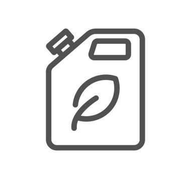 eko enerji simgesi, vektör illüstrasyonu basit tasarım 