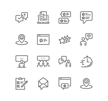 iş simgeleri kümesi, vektör illüstrasyonu