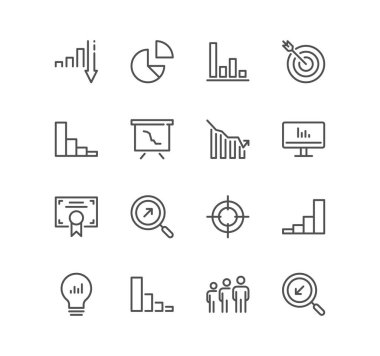 grafik ve grafik simgesi, vektör illüstrasyonu basit tasarım