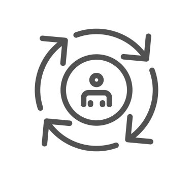 Hedef simgesini vektör web ve mobil uygulaması tasarımı, hedef logo kavramı için izole üzerinde beyaz arka plan