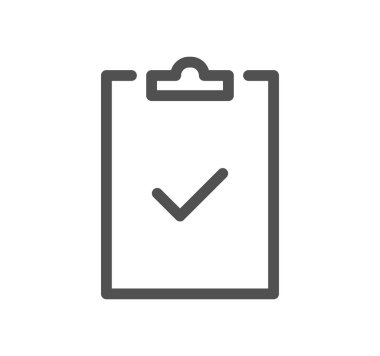 Pano simgesi, vektör illüstrasyonu basit tasarım