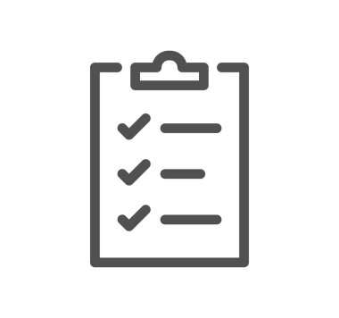 Pano simgesi, vektör illüstrasyonu basit tasarım