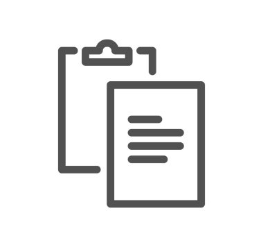 Pano simgesi, vektör illüstrasyonu basit tasarım