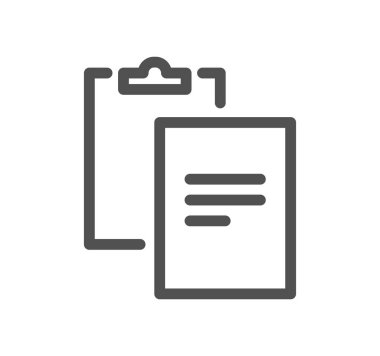 Pano simgesi, vektör illüstrasyonu basit tasarım