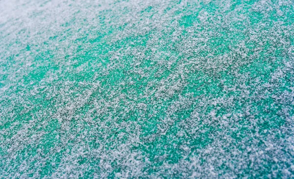 Абстрактный Фон Снегом Ветровом Стекле — стоковое фото