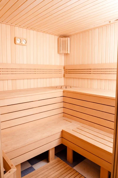 background of empty sauna room. High quality photo