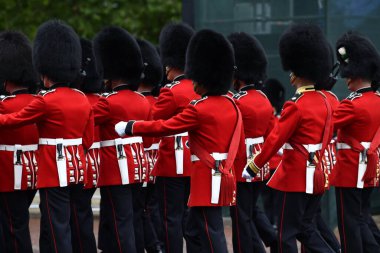Londra, Birleşik Krallık-15 Haziran 2024: Londra Renkli Süvari Birliği