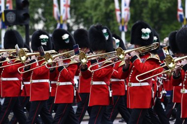 Londra, Birleşik Krallık-15 Haziran 2024: Londra Renkli Süvari Birliği
