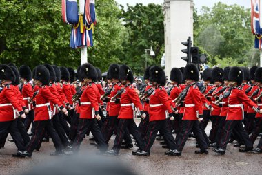 Londra, Birleşik Krallık-15 Haziran 2024: Londra Renkli Süvari Birliği