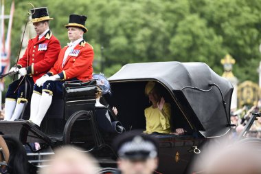 Londra, Birleşik Krallık-15 Haziran 2024: Londra Renkli Süvari Birliği