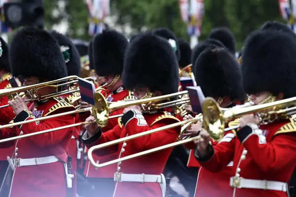 Londra, Birleşik Krallık-15 Haziran 2024: Londra Renkli Süvari Birliği