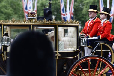 Londra, Birleşik Krallık-15 Haziran 2024: Londra Renkli Süvari Birliği