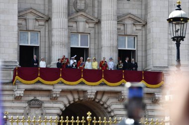 Londra, İngiltere, Uk-15 Haziran 2024: Buckingham sarayı kraliyet geçidi, Londra İngiltere