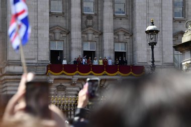 Londra, İngiltere, Uk-15 Haziran 2024: Buckingham sarayı kraliyet geçidi, Londra İngiltere