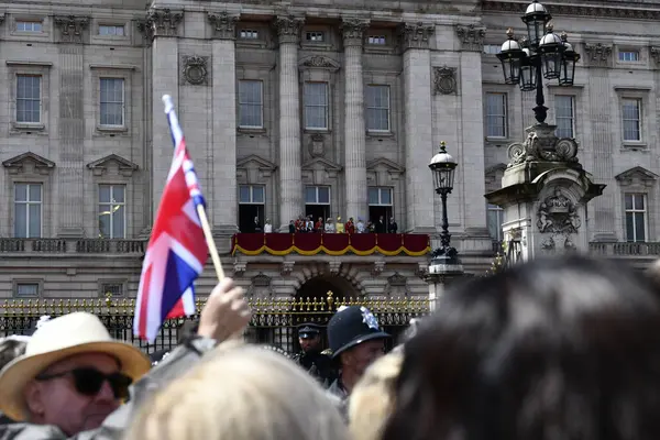 Londra, İngiltere, Uk-15 Haziran 2024: Buckingham sarayı kraliyet geçidi, Londra İngiltere