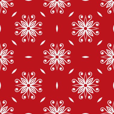 Floral seamless pattern, wallpaper baroque, damask.