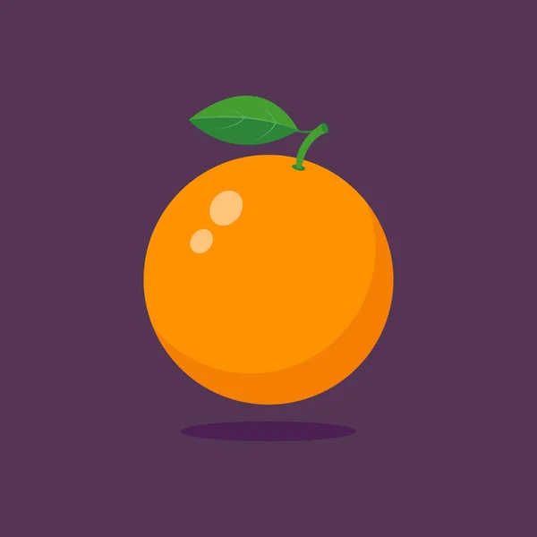 Luminoso Set Vettoriale Arancione Succoso — Vettoriale Stock