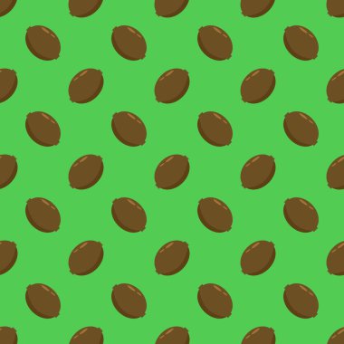 Taze kivi pürüzsüz desen vektör çizimi.