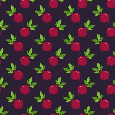 Mor arkaplanda pancar deseni olmayan bir vektör.