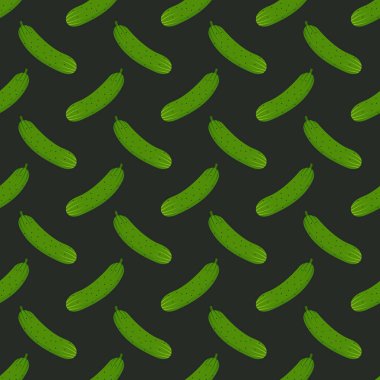 Taze salatalıkların kusursuz deseni.