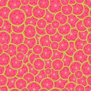 Kusursuz guava meyve deseni arkaplan bırakır.