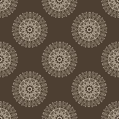 Asya kumaş duvar deseni tasarımı.