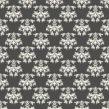 arka plan tasarım Viktorya tarzı için dikişsiz çiçek desenli.