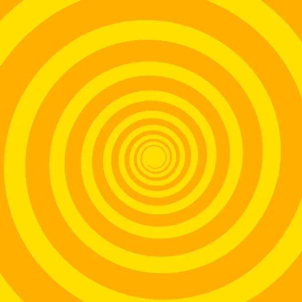 Línea Espiral Amarillo Medio Tono Patrón Abstracto Vector Ilustración — Vector de stock