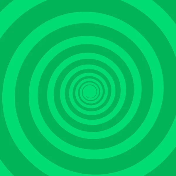 Rayos Espiral Verde Brillante Fondo Cómics Estilo Pop Art — Archivo Imágenes Vectoriales