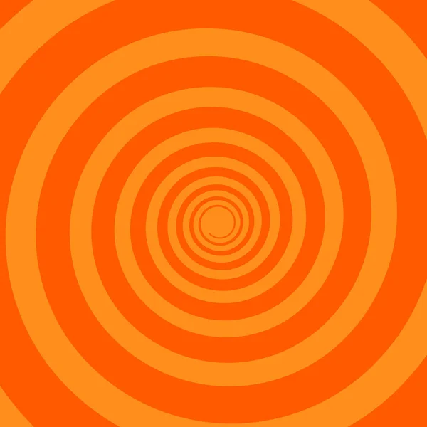 Línea Espiral Naranja Medio Tono Patrón Abstracto Vector Ilustración — Vector de stock