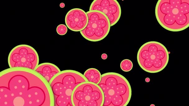 Guava Grubu Meyve Animasyonu Geçişi — Stok video