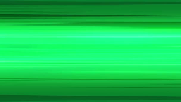 Цикл Зеленых Горизонтальных Лучей Анимационные Комиксы Макет Фоном — стоковое видео