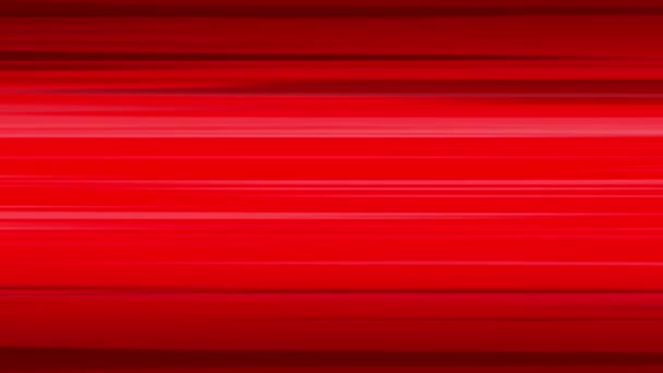 Цикл Красных Горизонтальных Лучей Анимационные Комиксы Макет Фоном — стоковое видео