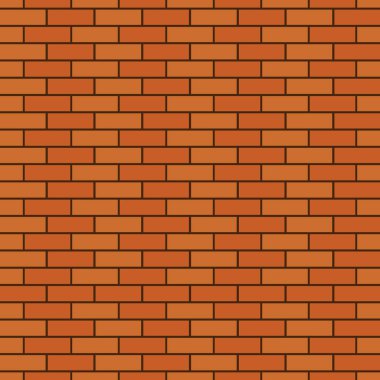 Kahverengi blok tuğla duvar pürüzsüz desen arkaplan.
