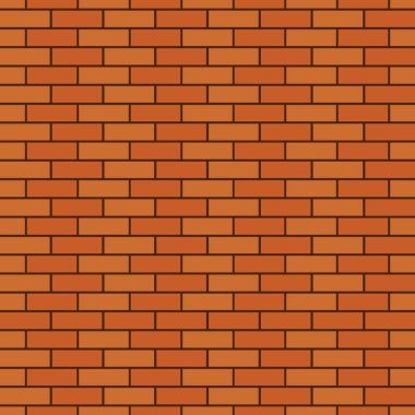 Brown block brick wall seamless pattern texture background. clipart