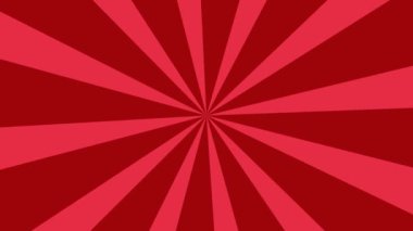 Çizgi film ve mizah arkaplan kırmızı canlandırma döngüsü.