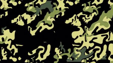 Doku askeri kamuflaj kusursuz model geçişi