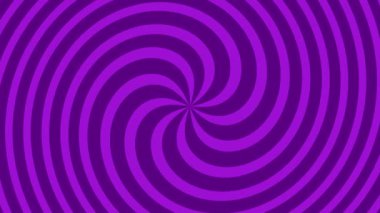 Düz mor spiral animasyon