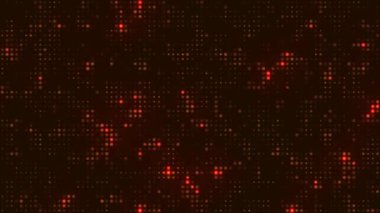 Arkaplan turuncu yarım ton noktalar soyut dijital teknoloji