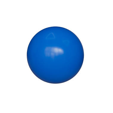 Yuvarlak mavi top şeffaf arkaplan PNG üzerinde izole