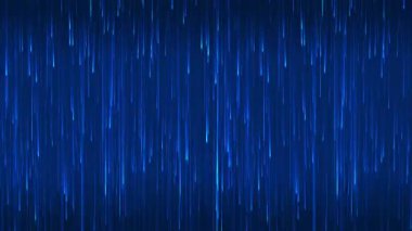 Canlandırma döngüsü dikey parlak mavi çizgiler