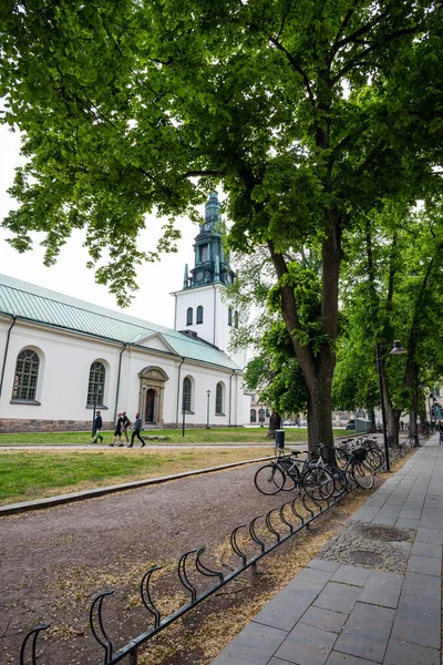 Linkping Svezia Maggio 2023 Sankt Lars Kyrka Chiesa Saint Lars — Foto Stock