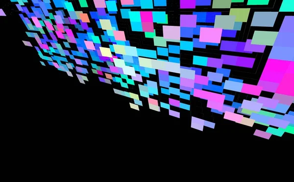 Σύγχρονη Τοπολογία Φόντο Αφηρημένα Ψηφιδωτά Τετράγωνα Έννοια Σχεδιασμού Υποβάθρου Τεχνολογίας — Φωτογραφία Αρχείου