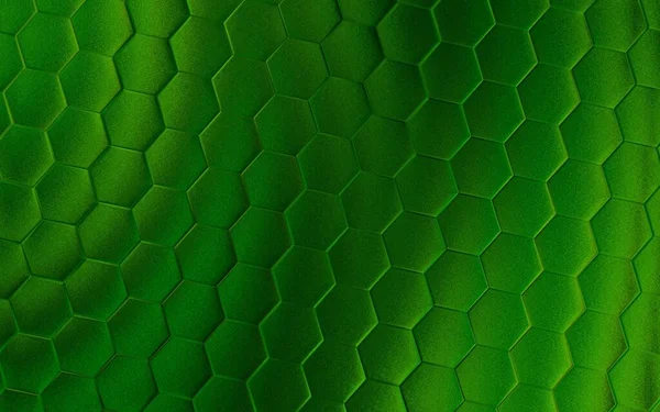 Зелений Шестикутний Фон Реалістична Сітка Текстури Стільниці Шаблон Шестикутника — стокове фото