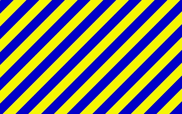 Nahtloser Diagonaler Blauer Und Gelber Streifenhintergrund Einfacher Und Weicher Diagonal — Stockfoto